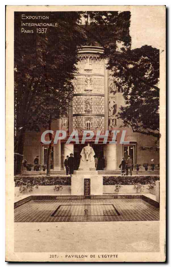 Pavillon dell'Egitto — Esposizione Internazionale di Parigi 1937 — 207