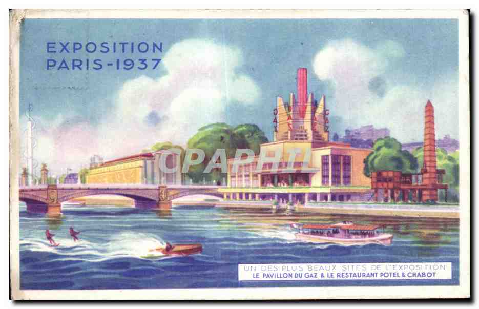 Le Pavillon du Gaz & le Restaurant Potel & Chabot — Exposition Paris-1937