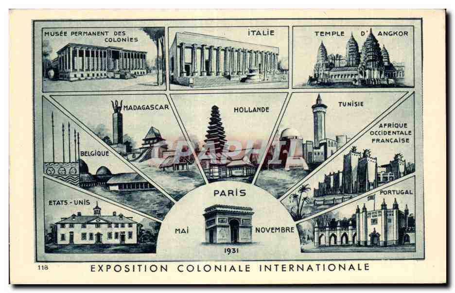 CPA Exposition coloniale internationale Paris 1931 Exposition coloniale internationale