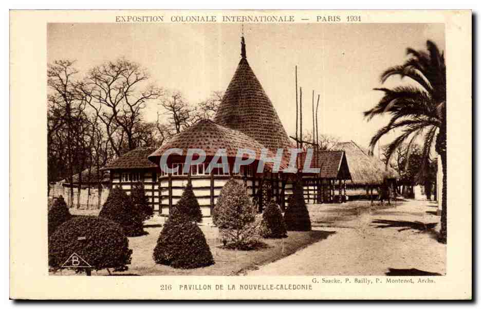 Pavillon de la Nouvelle-Calédonie — Exposition Coloniale Internationale — Paris 1931