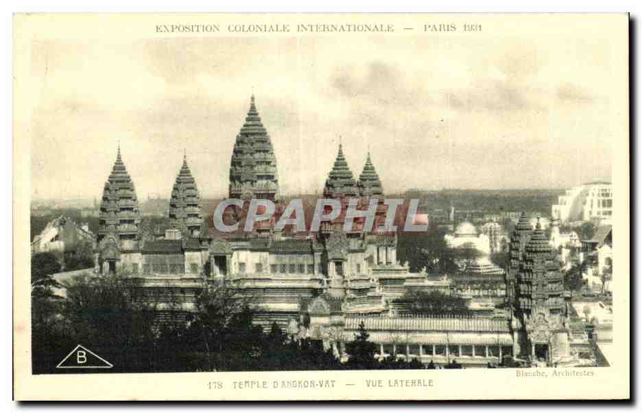 Temple of Angkor Wat — Side View — Blanche, Architects