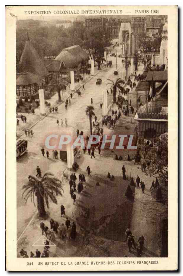 CPA Exposition coloniale internationale de Paris 1931 Un aspect de la grande avenue des colonies francaises