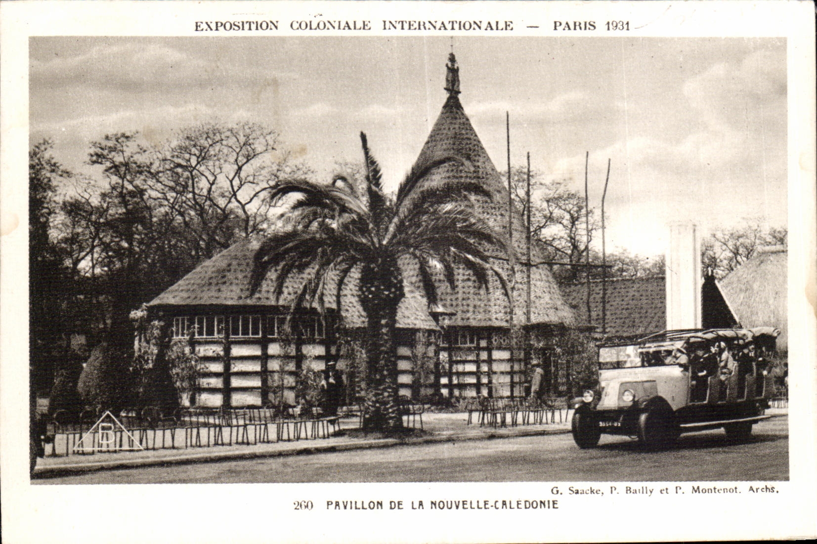 CPA Exposition Coloniale Internationale Paris Pavillon de la nouvelle caledonie