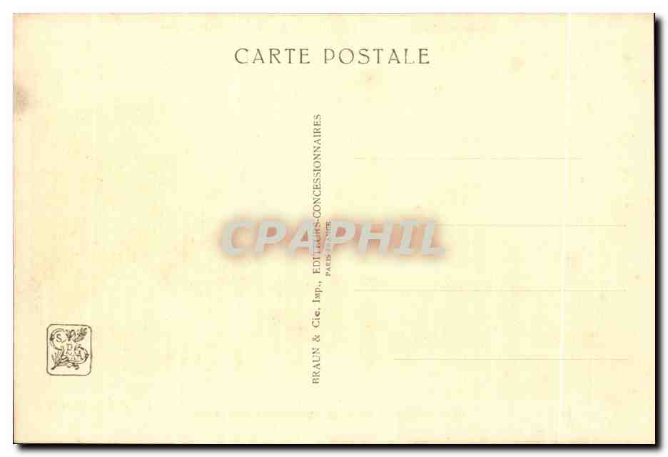 Palacio de la A.O.F. — Exposición Colonial Internacional — París 1931 — G. Olivier y J. G. Lambert, Arquitectos — Reverso