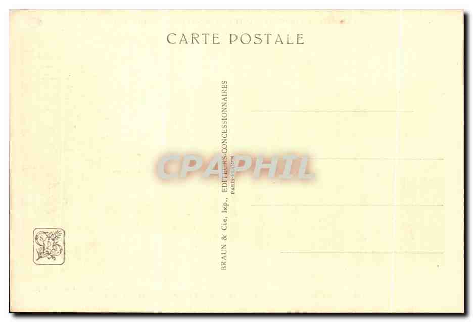 CPA Exposition Coloniale Internationale Paris 1931 Pavillon de l Afrique Equatoriale Francaise — Rückseite