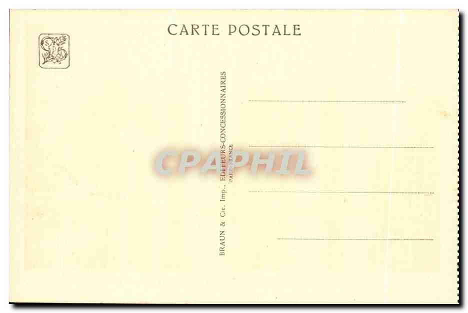 CPA Exposition Coloniale Internationale Paris 1931 Sectoin Des Etats Unis Reproduction De Mount Vernon Maison De George Washington — Rückseite