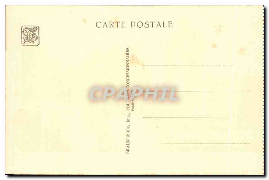 Pabellón de Annam — Sección de Indochina — Exposición Colonial Internacional París 1931 — Reverso