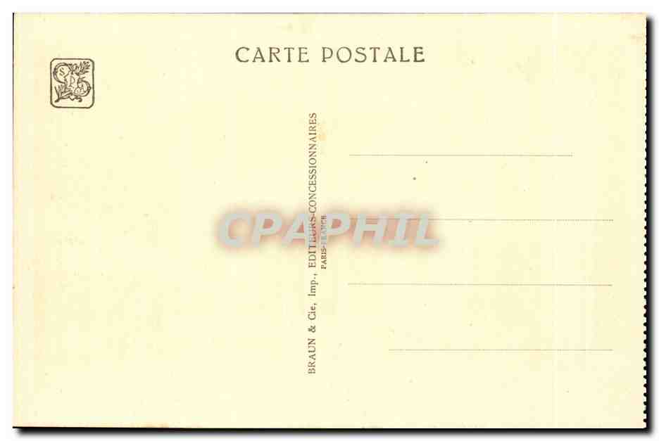CPA Exposition Coloniale Internationale Paris 1931 Section De L indochine Pavillon Du Cambodge — Verso