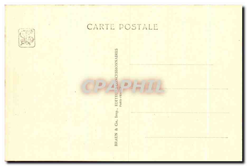 Camerún-Togo — Gran Palacio — Exposición Colonial Internacional — París 1931 — Reverso