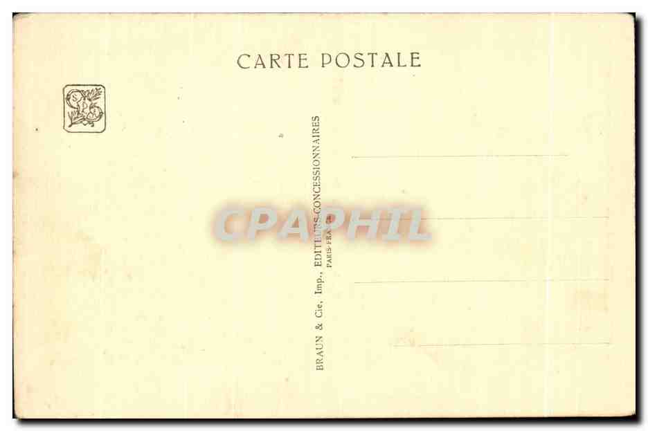 Exposition Coloniale Internationale — Paris 1931 — Grande Avenue des Colonies — Éditeur Braun & Cie — Rückseite