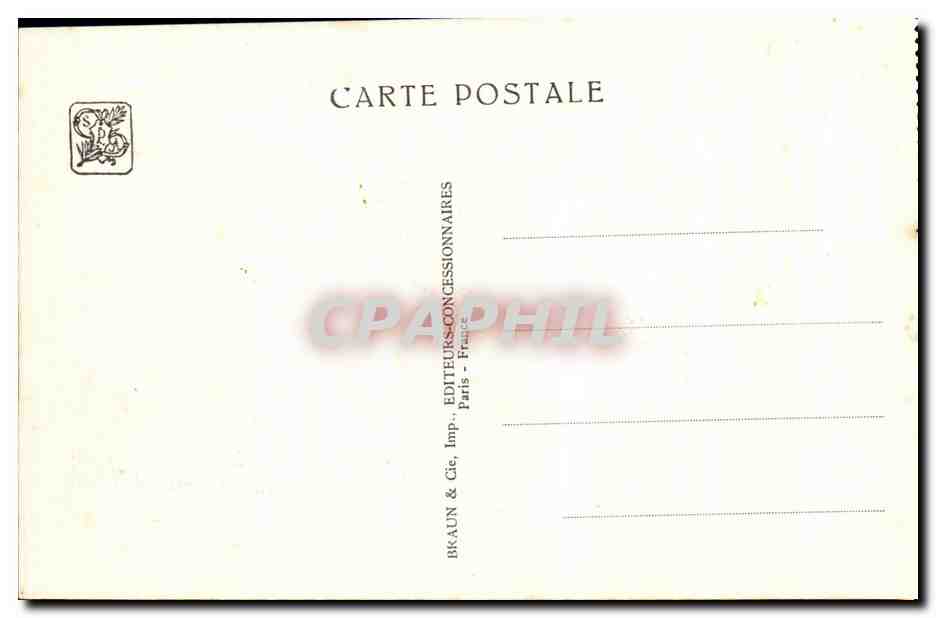 Palais de l'A.O.F. — Exposition Coloniale Internationale — Paris 1931 — Rückseite
