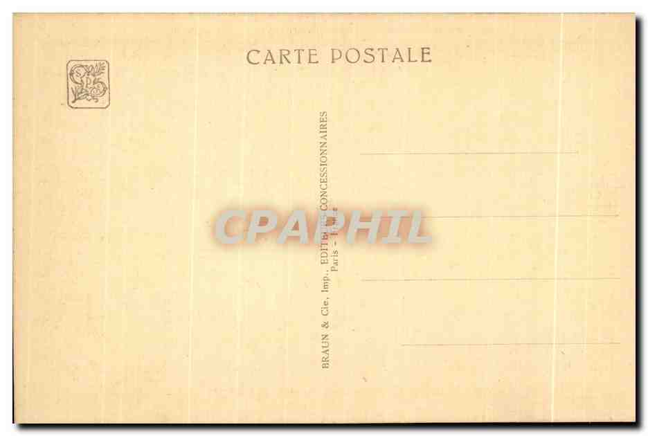 Le Congo Belge — Vue prise du portique des Industries de Luxe vers le Pavillon d'Honneur — Exposition Coloniale Internationale, Paris 1934 — H. Lacoste, Arch. S.A.D.G. — Reverso