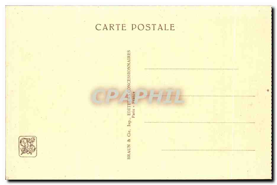 CPA Exposition Coloniale Internationale Paris 1931 Cameroun Tooo Le Pavillon De La Chasse — Rückseite
