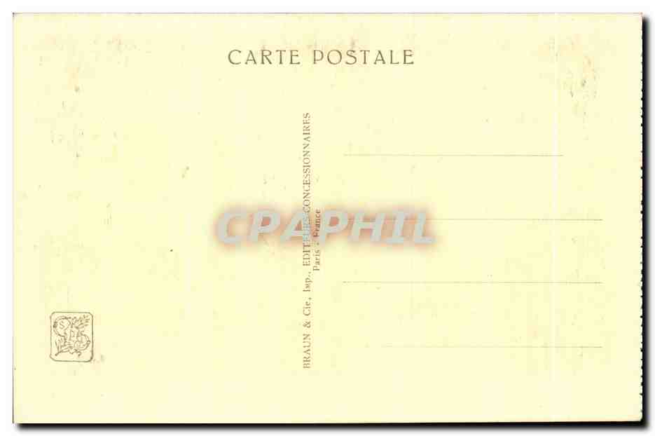 Sección Metropolitana — Palacio Este — Exposición Colonial Internacional París 1931 — Reverso