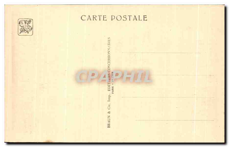 Exposition Coloniale Internationale — Paris 1934 — Palais de l'A.O.F. — Les Portiques des Commerçants Indigènes — G. Olivier et J. G. Lambert, Architectes — Reverso