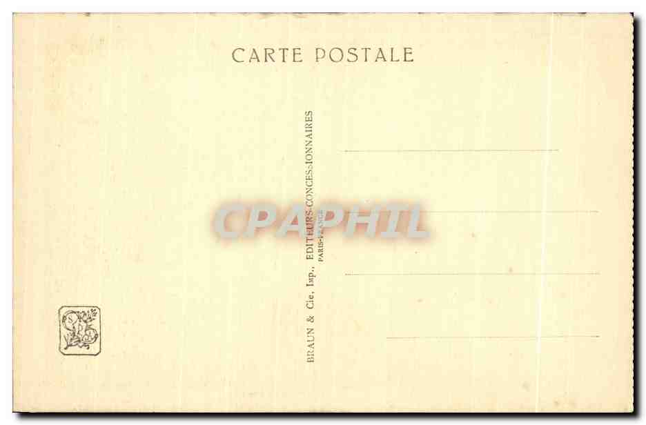 Palacio de la A.O.F. — Los Porticos de los Comerciantes Indígenas — Exposición Colonial Internacional — París 1931 — G. Olivier y J. G. Lambert, Arquitectos — Reverso