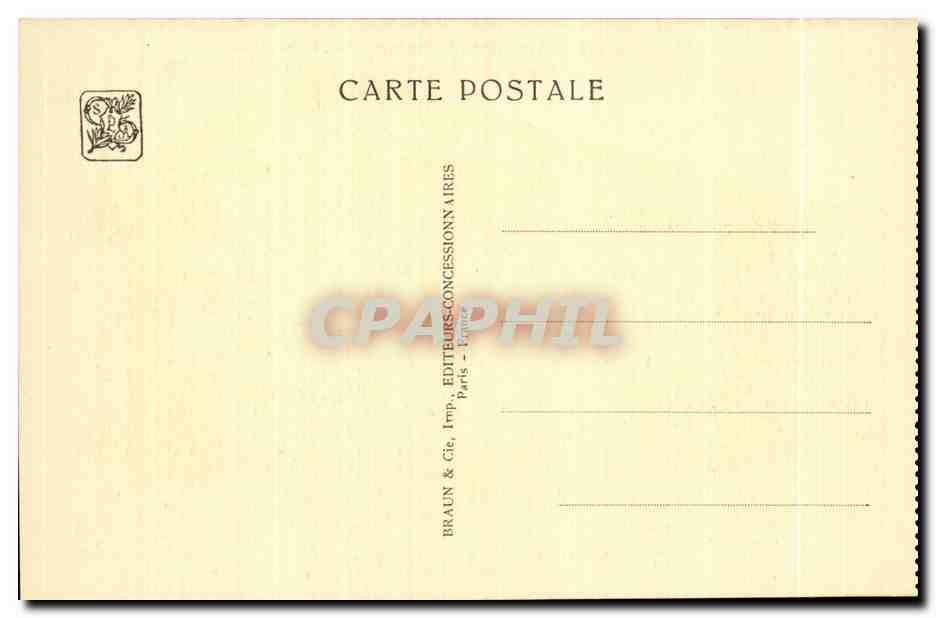 Grand Pavillon Cameroun Togo — Exposition Coloniale Internationale — Paris 1931 — Rückseite