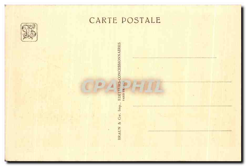 Reproduction de Mount Vernon - Maison de George Washington — Exposition Coloniale Internationale - Paris 1931 — Verso