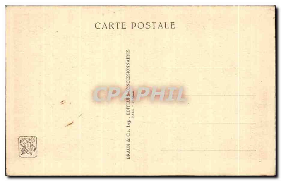 Sección de Indochina — Pabellón de Huê — Exposición Colonial Internacional — París 1931 — Reverso