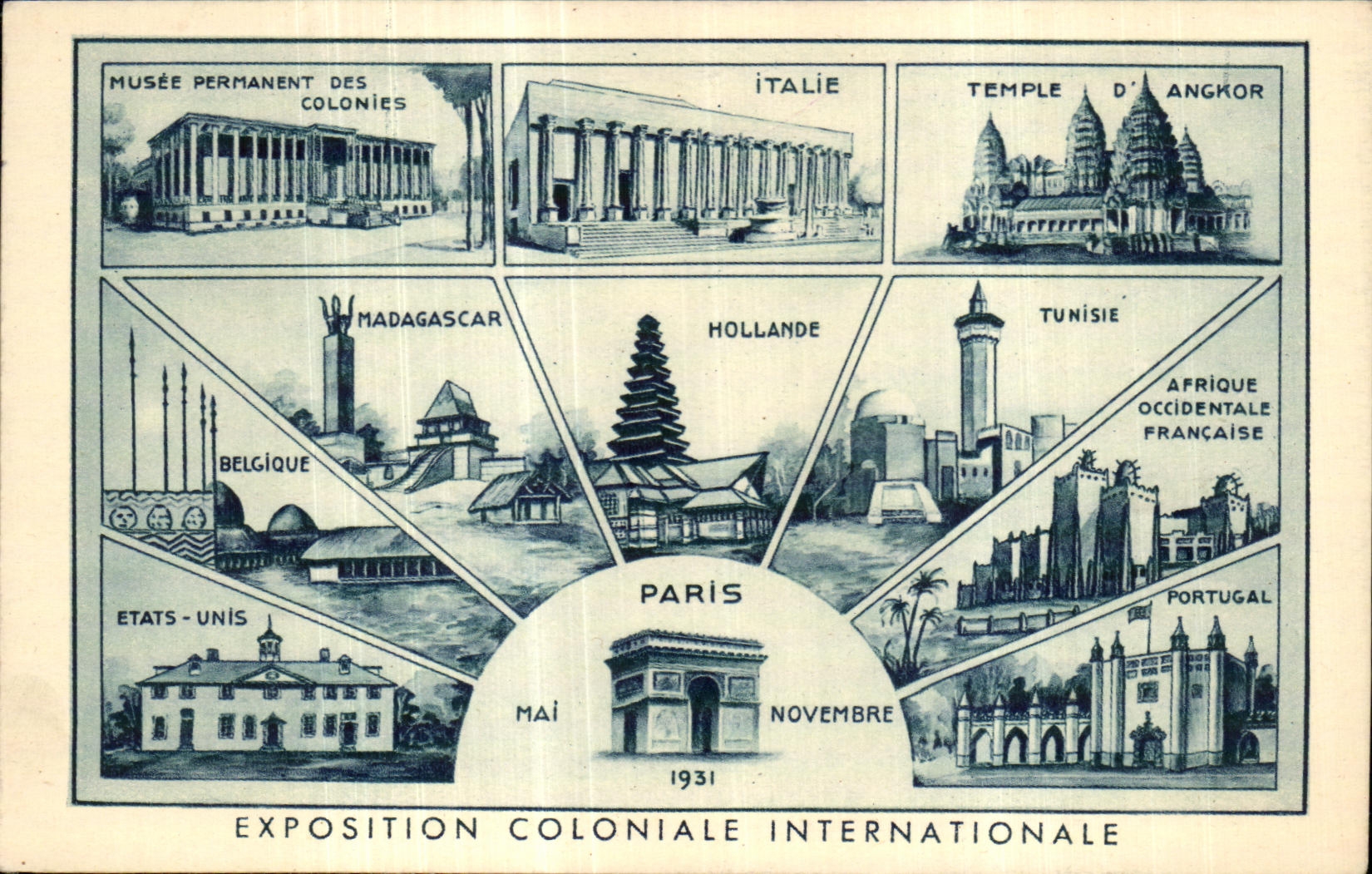 Exposition Coloniale Internationale — Paris — Mai à Novembre 1931 — Braun & Cie, Imprimeurs