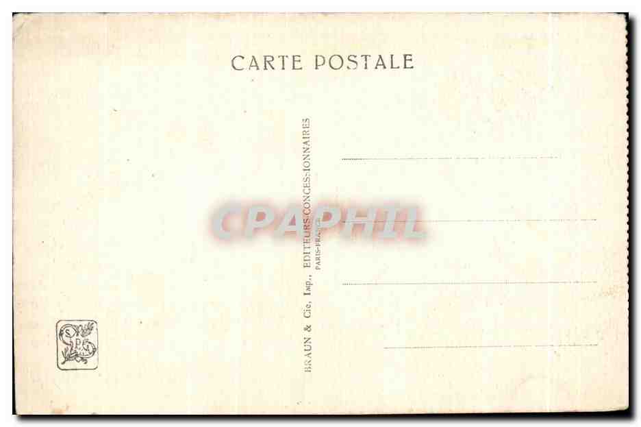 Section Tunisienne — Vue sur la Place Publique — Le Café Maure — Exposition Coloniale Internationale, Paris 1931 — Verso