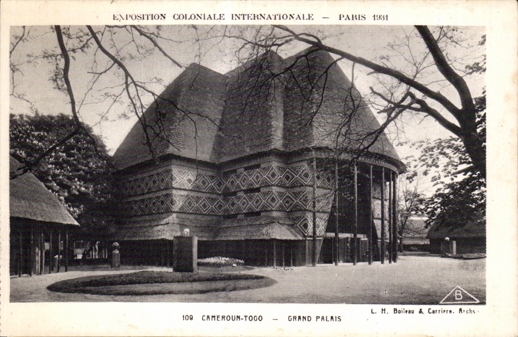 Camerun-Togo — Grote Paleis — Internationale Koloniale Tentoonstelling — Parijs 1931