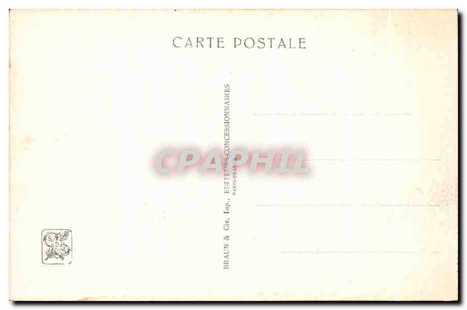 Camerun-Togo — Grote Paleis — Internationale Koloniale Tentoonstelling — Parijs 1931 — Achterkant