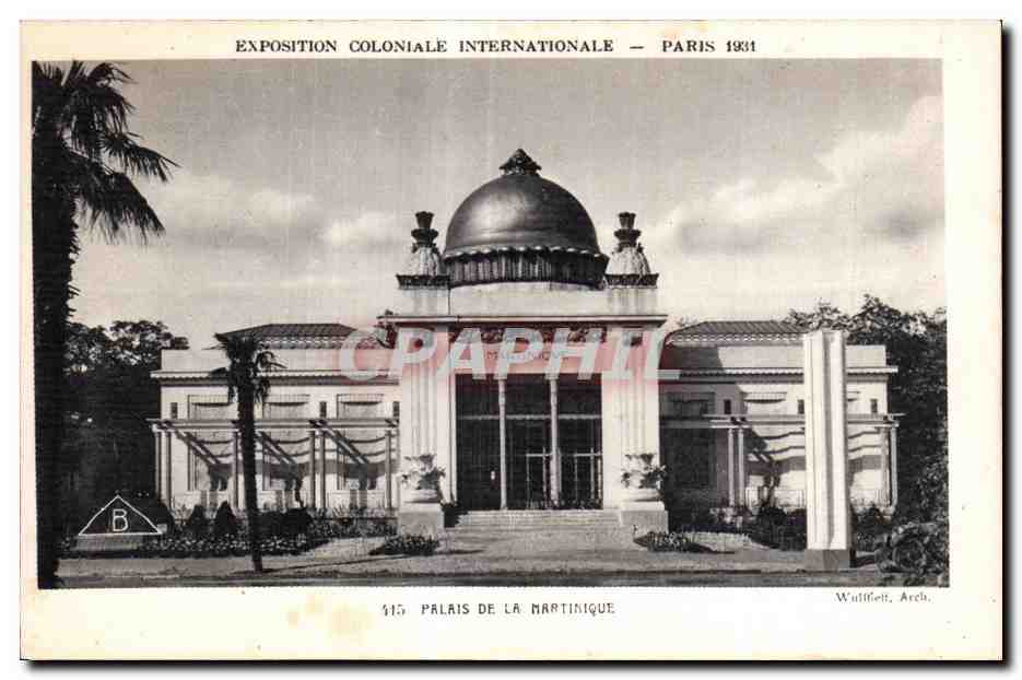 Paleis van Martinique — Internationaal Koloniaal Congres — Parijs 1931 — Wulifelt, Arch.