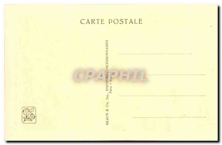 Palazzo dell'A.O.F. — I Portici dei Commercianti Indigeni — Esposizione Coloniale Internazionale — Parigi 1931 — Verso