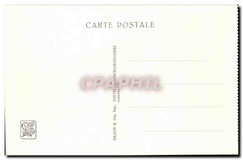 Cameroun Togo — Vue d'ensemble du Grand Pavillon — Exposition Coloniale Internationale — Paris 1931 — Boileau & Carrière, Archs. — Verso