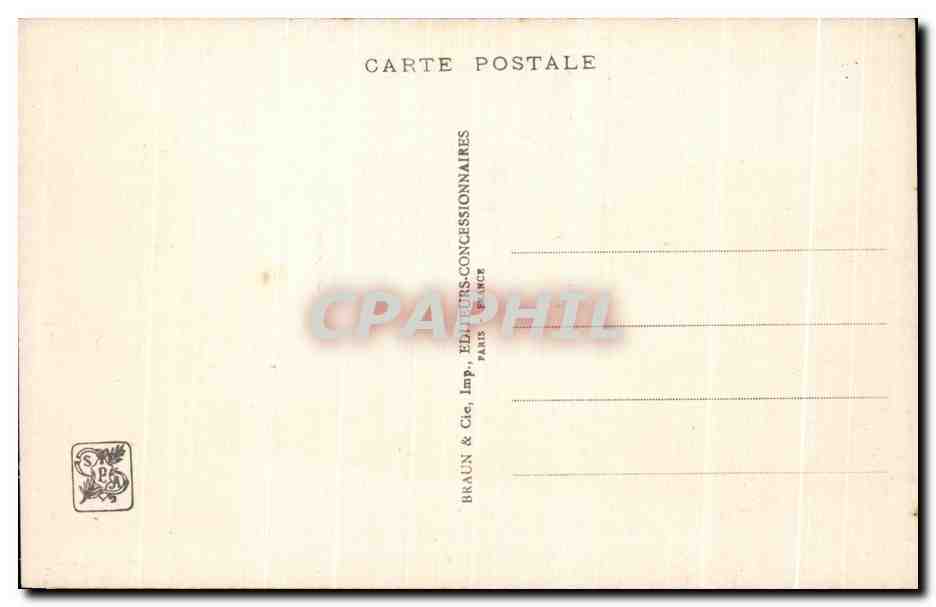 CPA - Exposition Coloniale Internationale - Paris 1931 Palais de l A O F - Les Portiques des Commercants Indigenes — Rückseite