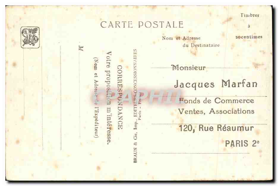 CPA - Exposition Coloniale Internationale - Paris 1931 La Passerelle des Palmes et les Ponts d Eau — Rückseite