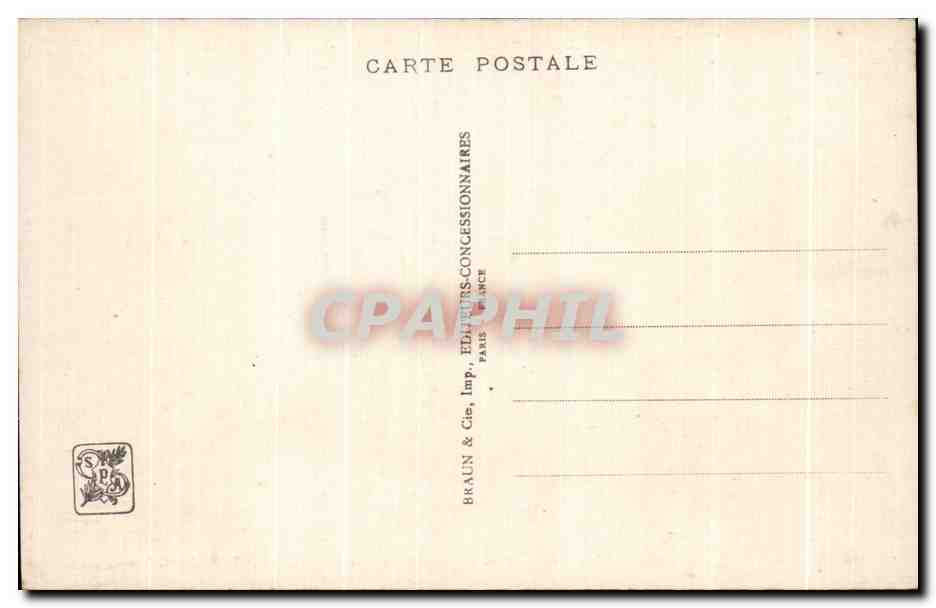 Palais de l'A.O.F. - Les Portiques des Commerçants Indigènes — Exposition Coloniale Internationale - Paris 1931 — G. OLIVIER & J.G. LAMBERT, architectes — Reverso