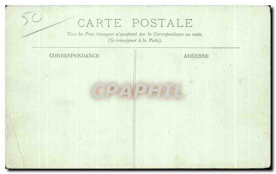 CPA Le Mont saint michel Le pres sales des greves Mouton Berger  — Verso