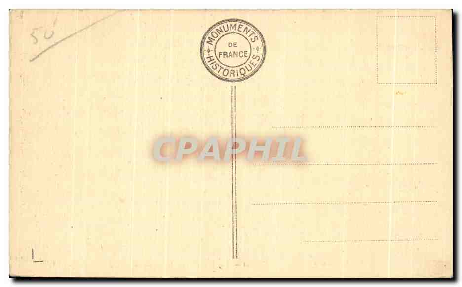 CPA Abbaye du mont st michel Les pres sales Moutons Sheep — Verso