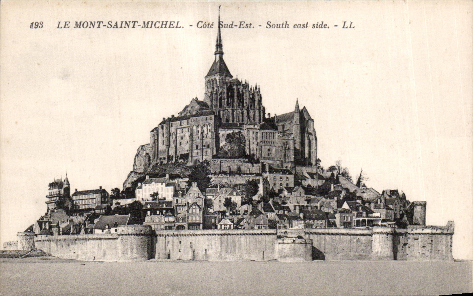 Mont Saint-Michel — Südostseite — LL