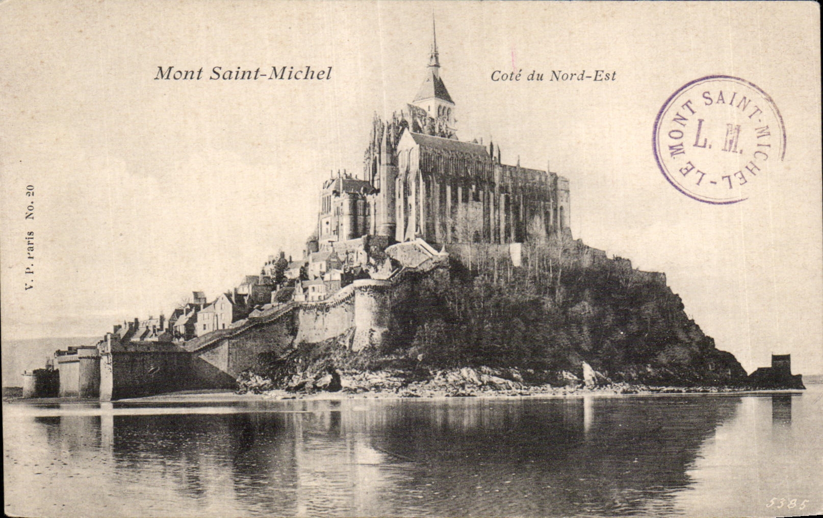 Mont Saint-Michel — Côté du Nord-Est — V.P. Paris No. 20