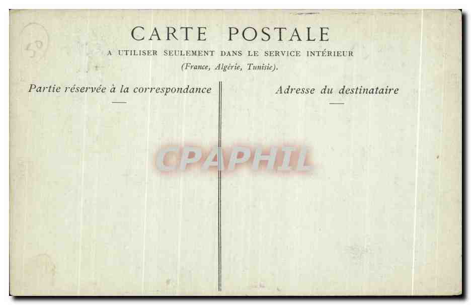 CPA Mont saint michel La tour claudine  — Verso