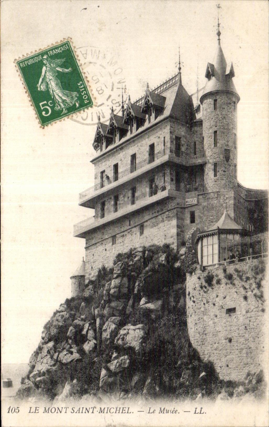 CPA Le mont saint michel Le mude