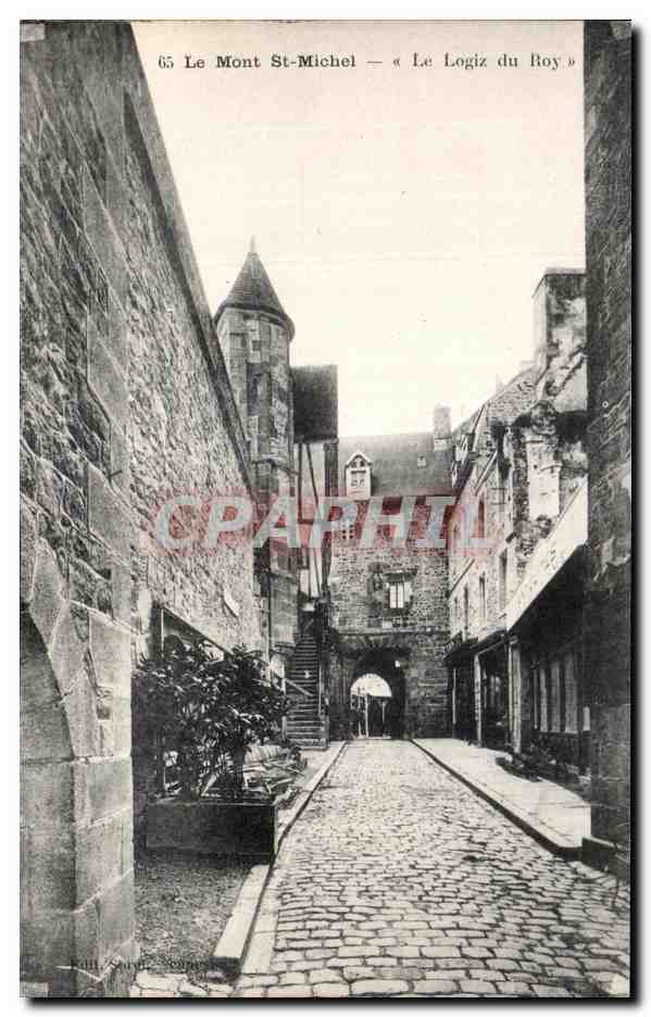 CPA Le mont saint michel Le logis du roy