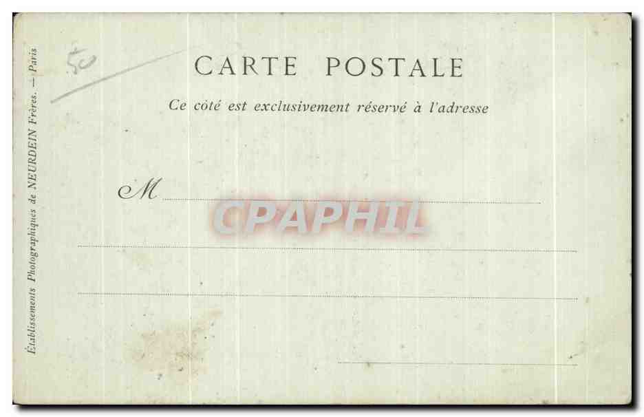 CPA Abbaye du mont saint michel Galerie du cloitre  — Verso