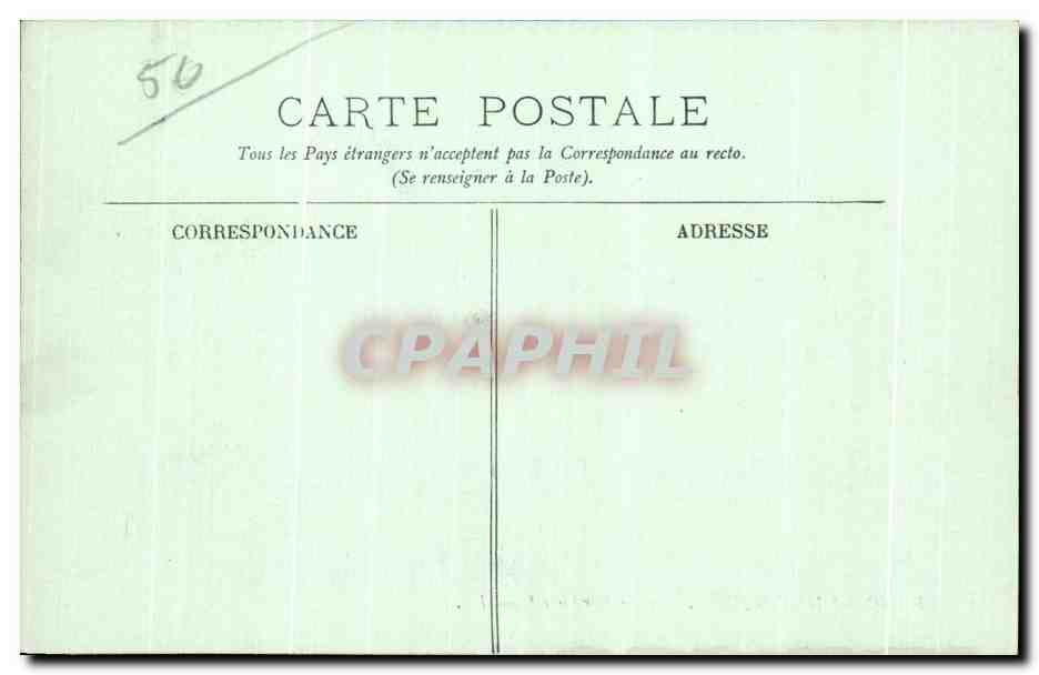CPA Le mont saint michel Cote nord ouest — Verso