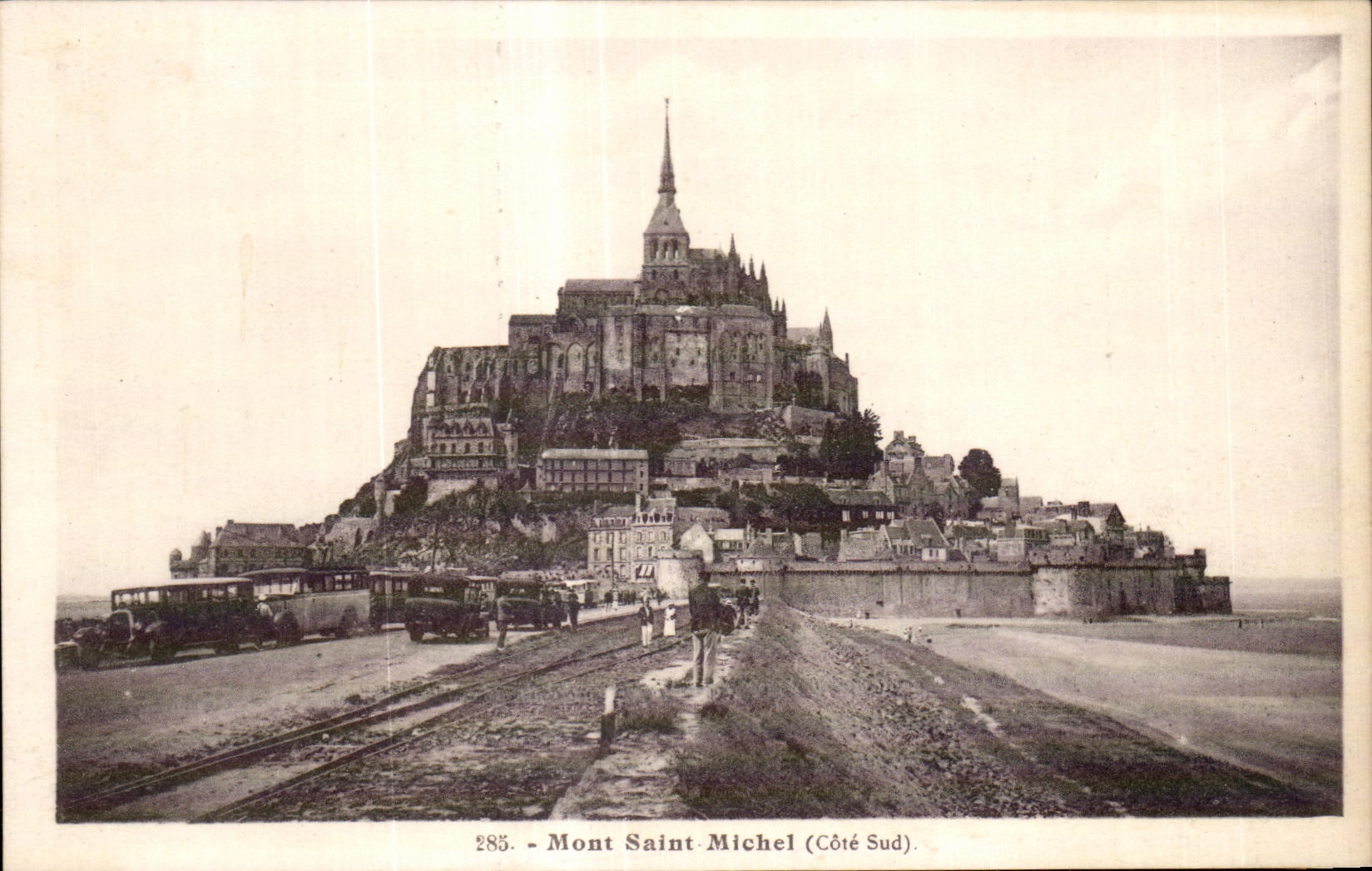 Mont Saint-Michel — Côté Sud — éditeur Laurent-Nel, n° 285