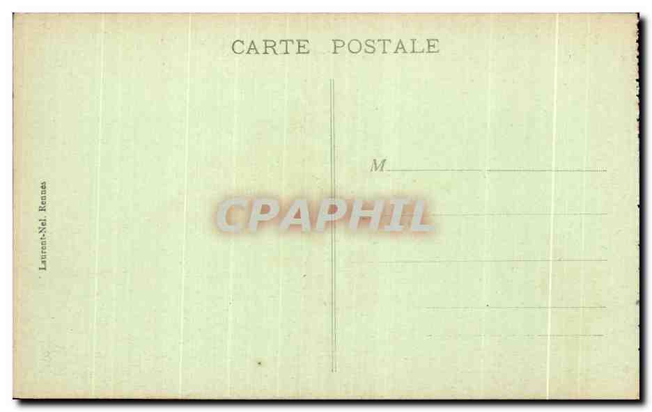 CPA Le mont st mitchel cote est — Verso