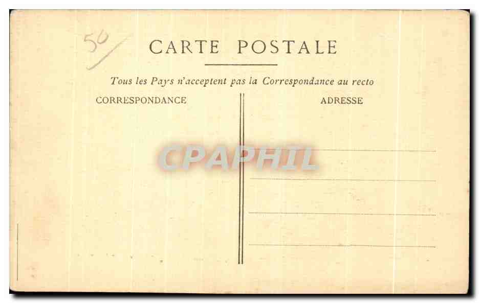 CPA Le mont saint michel colombat dans us in pace — Verso