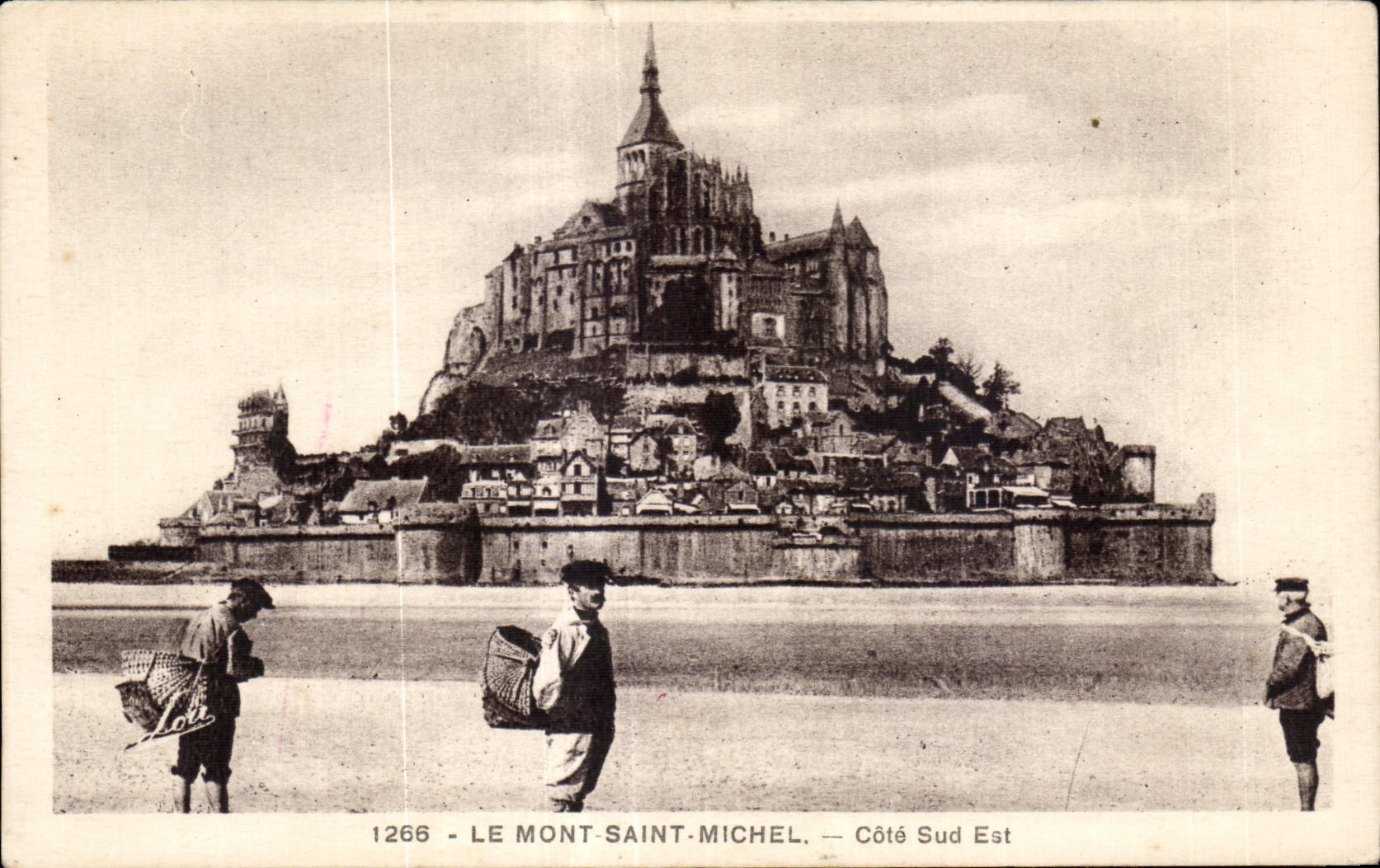 Le Mont-Saint-Michel — Côté Sud Est — Laurent-Né Rennes, n°1266