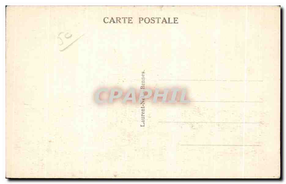 Le Mont-Saint-Michel — Côté Sud Est — Laurent-Né Rennes, n°1266 — Verso