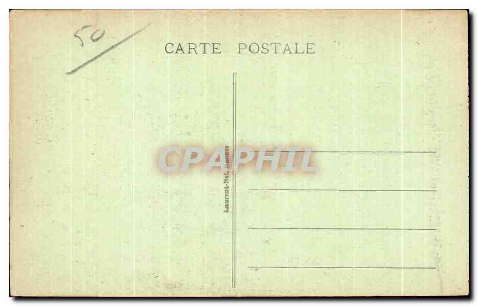CPA Saint pair sur mer vue generale de la piage st nicoles — Rückseite