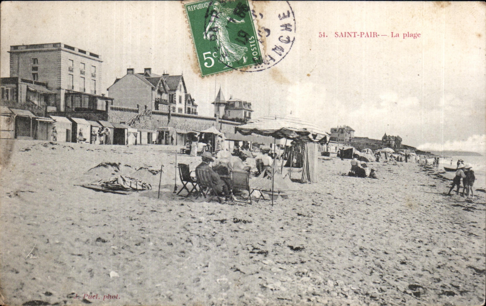 Saint-Pair — La plage — Püel, phot.