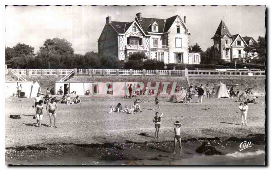 CPA Saint pair sur mer villa les courlis maison d enfants et la plage